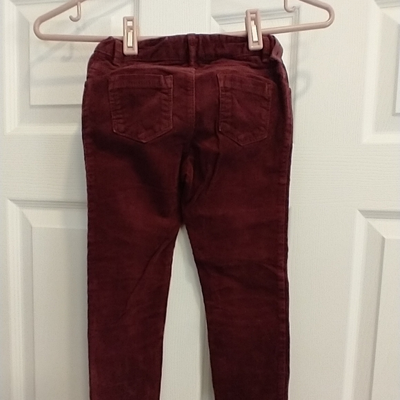5T old navy burgundy corduroy pants - Picture 2 of 8